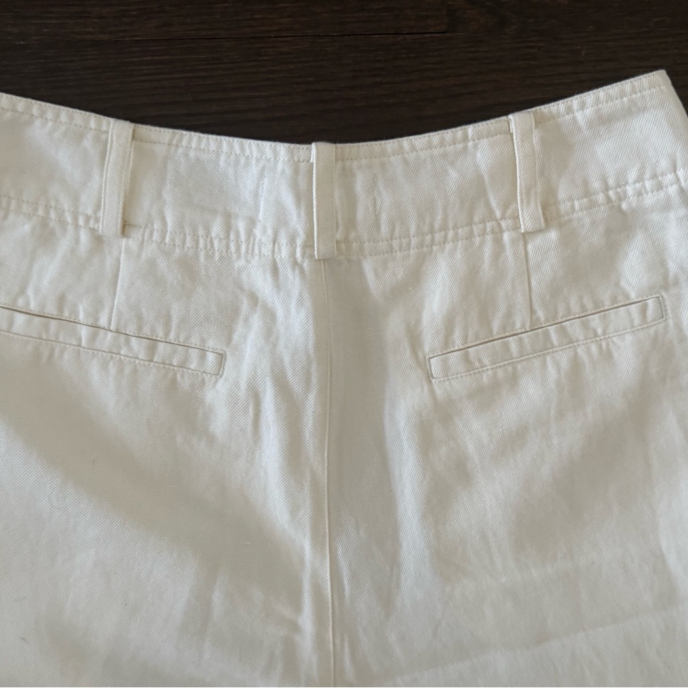 Apiece Apart - Bari Cropped Trouser - Cream Sz 6 - Picture 2 of 6